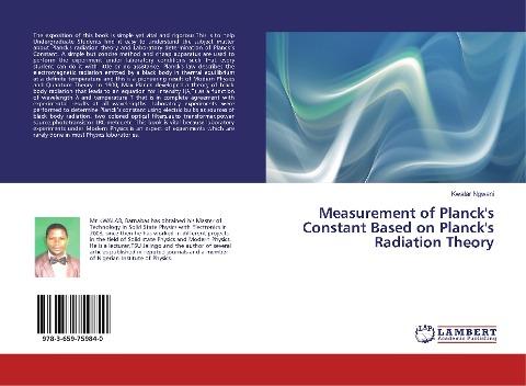Measurement of Planck's Constant Based on Planck's Radiation Theory