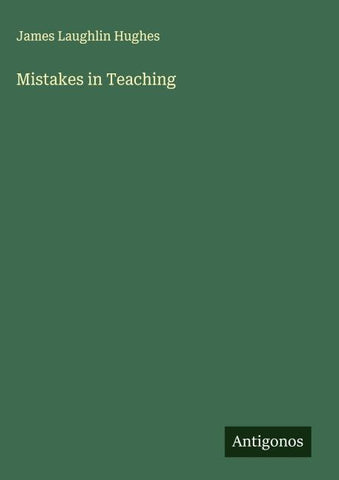 Mistakes in Teaching