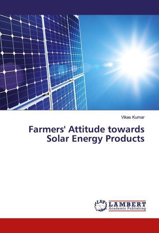 Farmers' Attitude towards Solar Energy Products