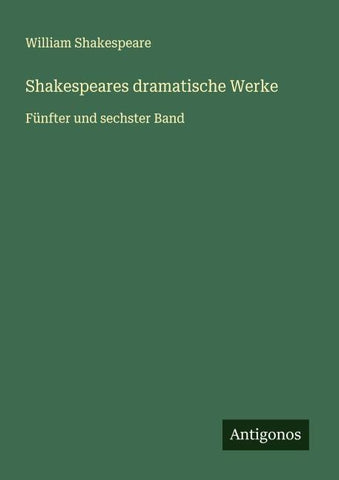 Shakespeares dramatische Werke