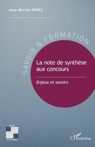 La note de synthèse aux concours