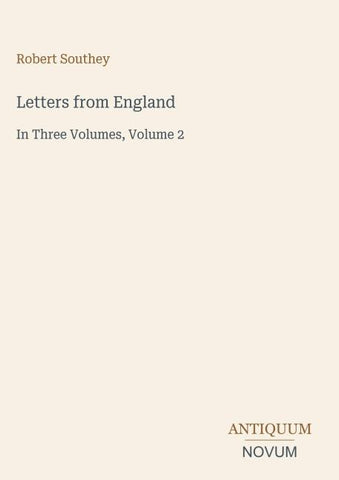 Letters from England