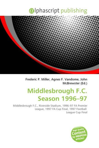 Middlesbrough F.C. Season 1996-97