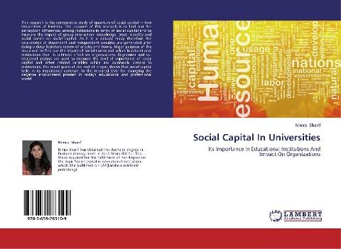 Social Capital In Universities