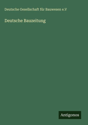 Deutsche Bauzeitung