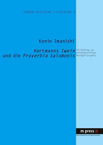 Hartmanns Iwein und die Proverbia Salomonis