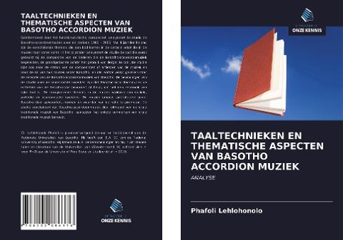 TAALTECHNIEKEN EN THEMATISCHE ASPECTEN VAN BASOTHO ACCORDION MUZIEK