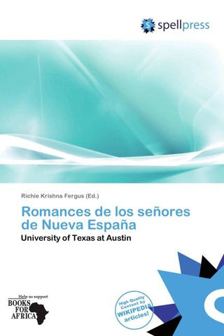 Romances de los señores de Nueva España
