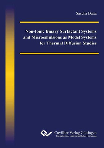 Non-Ionic Binary Surfactant Systems and Microemulsions as Model Systems for Thermal Diffusion Studies