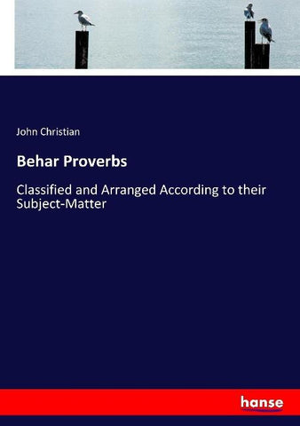 Behar Proverbs