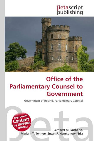 Office of the Parliamentary Counsel to Government