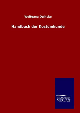 Handbuch der Kostümkunde