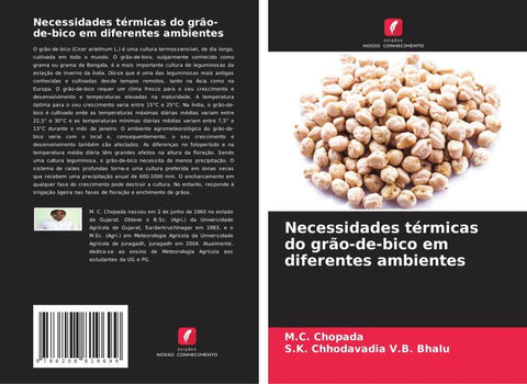 Necessidades térmicas do grão-de-bico em diferentes ambientes