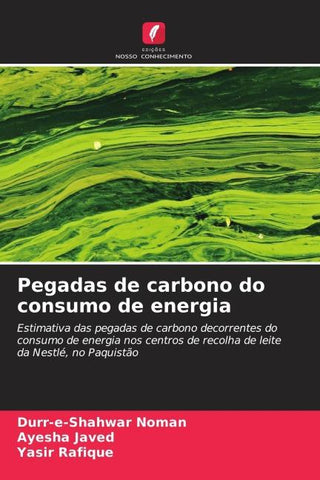 Pegadas de carbono do consumo de energia