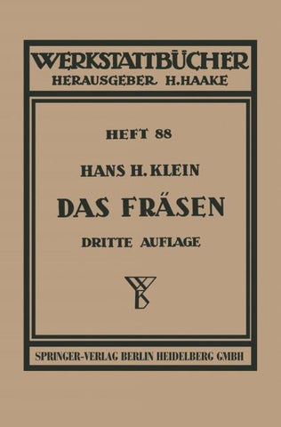 Das Fräsen