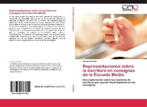 Representaciones sobre la escritura en consignas de la Escuela Media