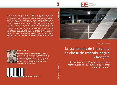 Le traitement de l´actualité en classe de français langue étrangère