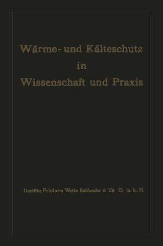 Wärme- und Kälteschutz in Wissenschaft und Praxis