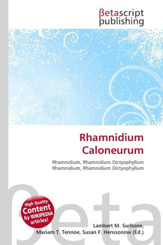 Rhamnidium Caloneurum