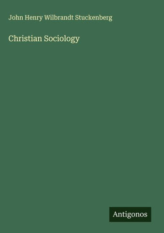 Christian Sociology