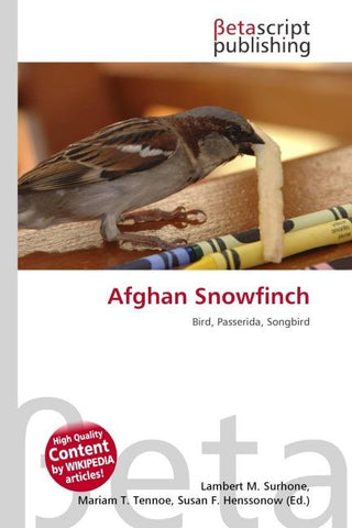 Afghan Snowfinch