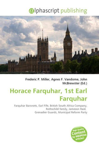 Horace Farquhar, 1st Earl Farquhar