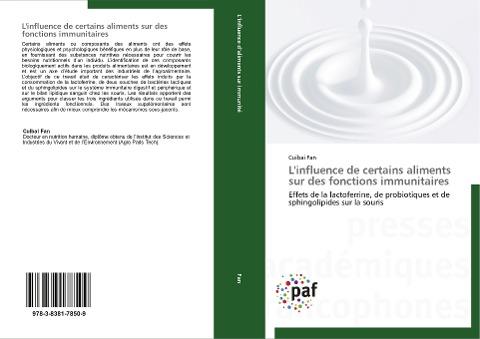 L'influence de certains aliments sur des fonctions immunitaires