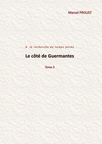 Le côté de Guermantes