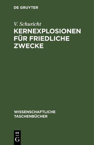 Kernexplosionen für friedliche Zwecke