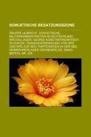 Sowjetische Besatzungszone