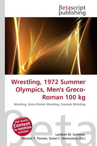 Wrestling, 1972 Summer Olympics, Men's Greco-Roman 100 kg