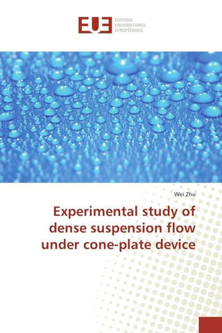 Experimental study of dense suspension flow under cone-plate device