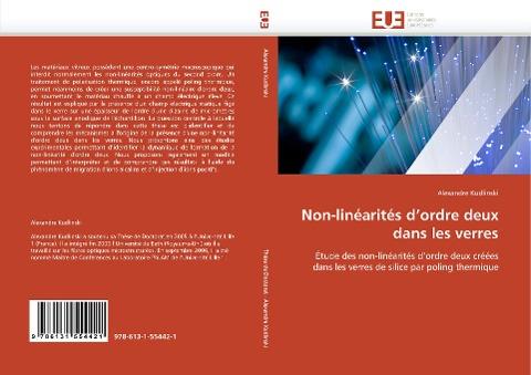 Non-linéarités d''ordre deux dans les verres