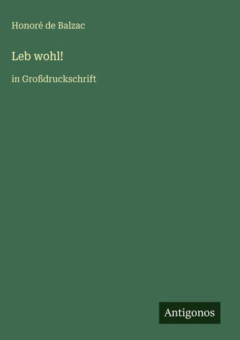 Leb wohl!