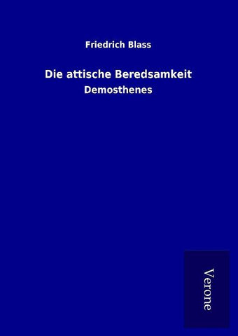 Die attische Beredsamkeit