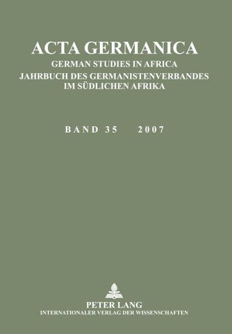 Acta Germanica