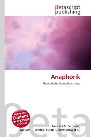 Anaphorik