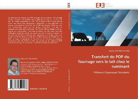 Transfert de POP du fourrage vers le lait chez le ruminant