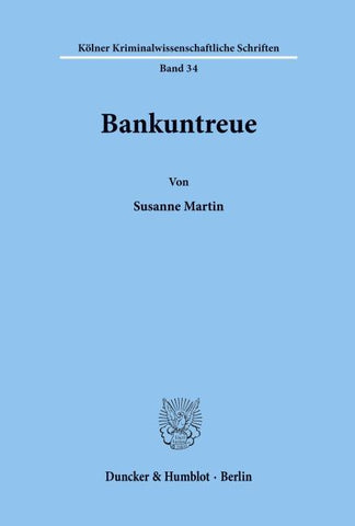 Bankuntreue.
