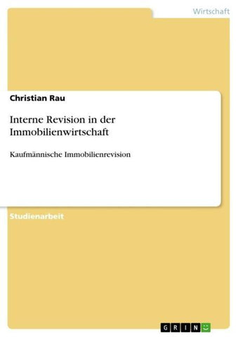 Interne Revision in der Immobilienwirtschaft