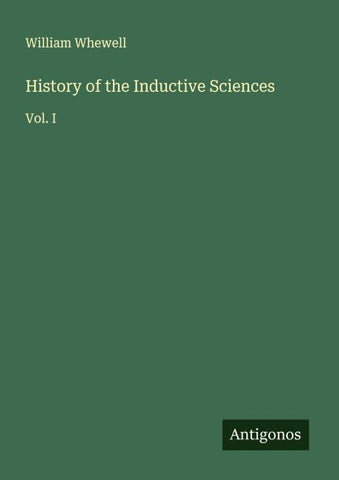 History of the Inductive Sciences