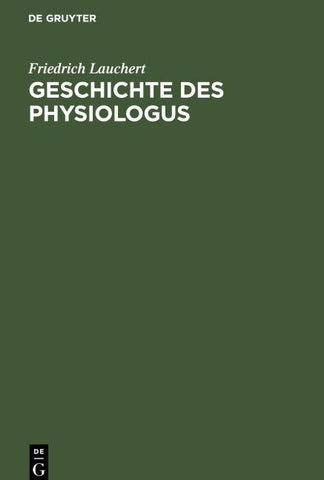 Geschichte des Physiologus