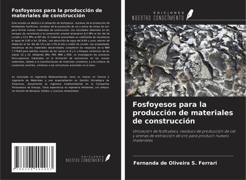 Fosfoyesos para la producción de materiales de construcción