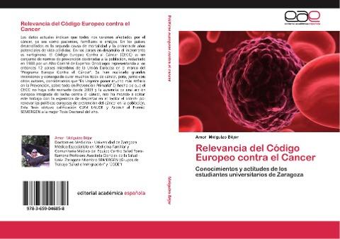 Relevancia del Código Europeo contra el Cancer