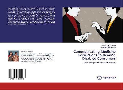 Communicating Medicine Instructions to Hearing Disabled Consumers