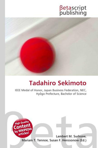 Tadahiro Sekimoto