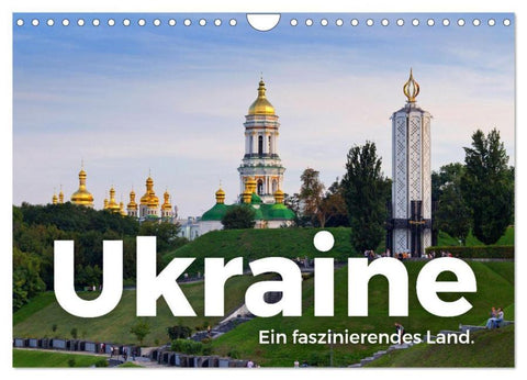 Ukraine - Ein faszinierendes Land. (Wandkalender 2026 DIN A4 quer), CALVENDO Monatskalender