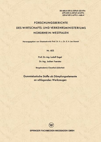 Gummielastische Stoffe als Dämpfungselemente an schlagenden Werkzeugen