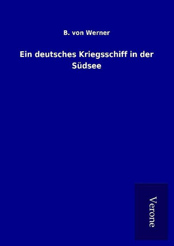 Ein deutsches Kriegsschiff in der Südsee