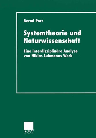 Systemtheorie und Naturwissenschaft
